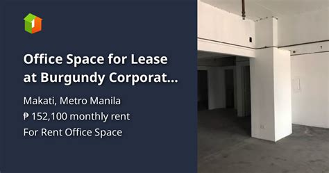 office space for rent in buendia makati